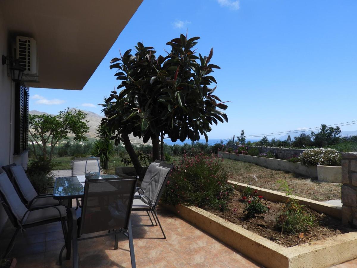 키사모스 Chrissi'S House With Garden And Sea View Zerviana 빌라 외부 사진