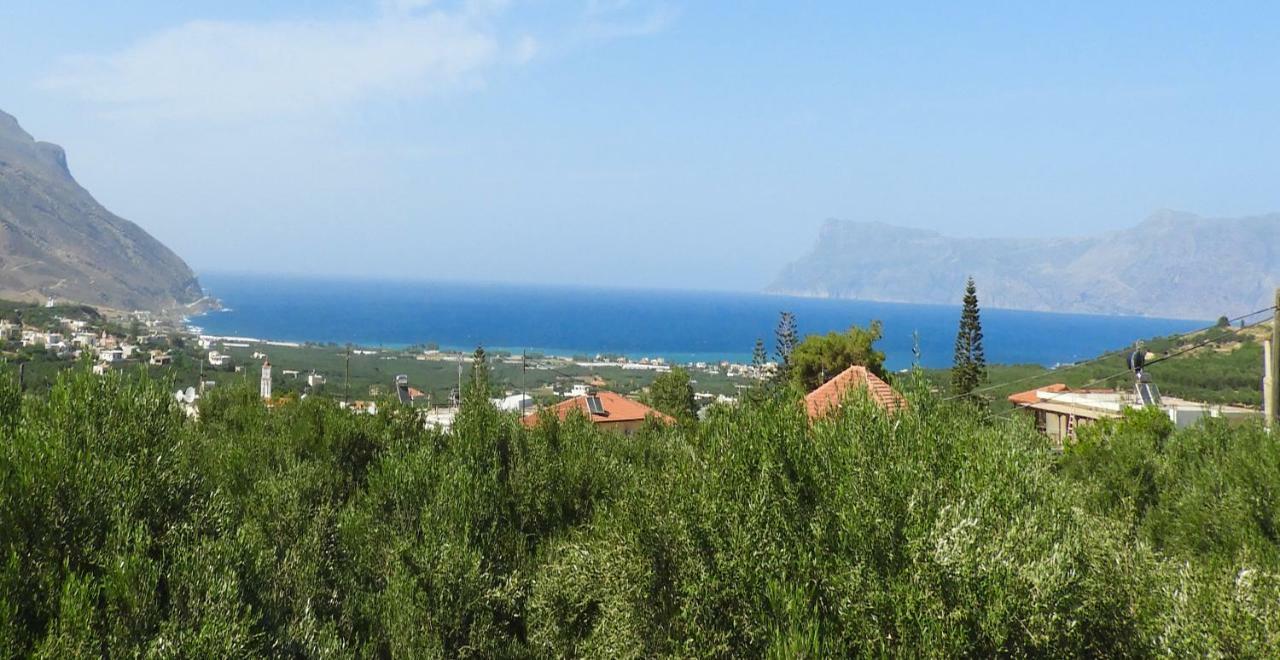 키사모스 Chrissi'S House With Garden And Sea View Zerviana 빌라 외부 사진